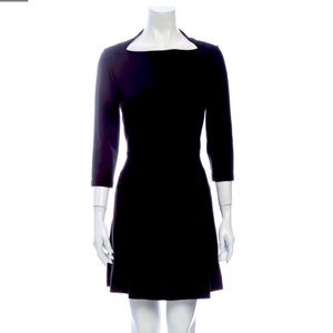 Kate Spade Black Bateau Neck Dress